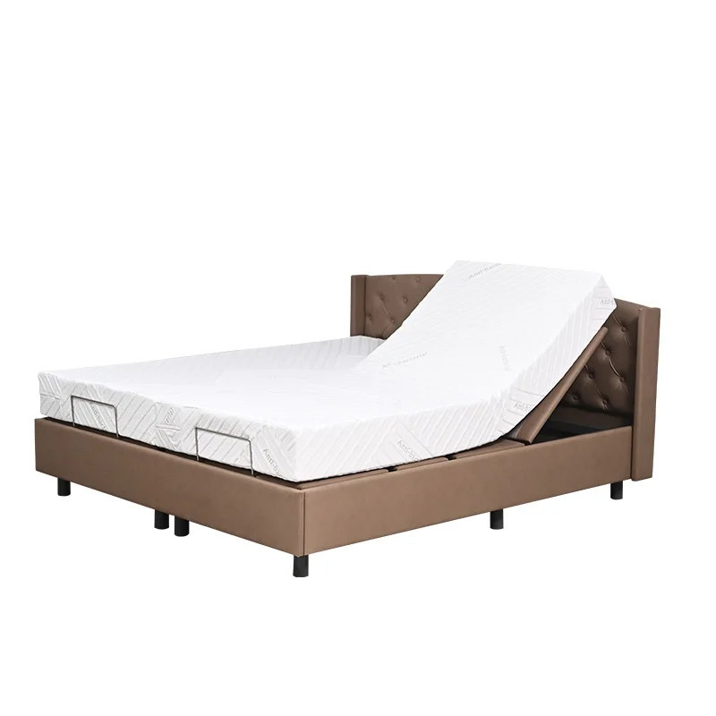 CF-2082 High-tech double adjustable bed with zoned operation, home bed, for couples looking for quality sleep.