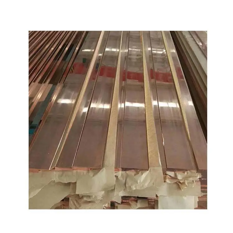 Best Seller 110 Zero Ground Copper Row Roll Copper Flat Bar For Lightning Protection
