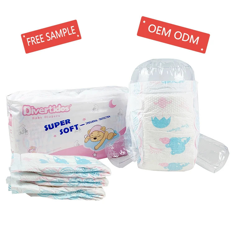 Free Sample Quality Disposable Baby Diapers Wholesale Manufacturer Super Soft Baby Diapers
