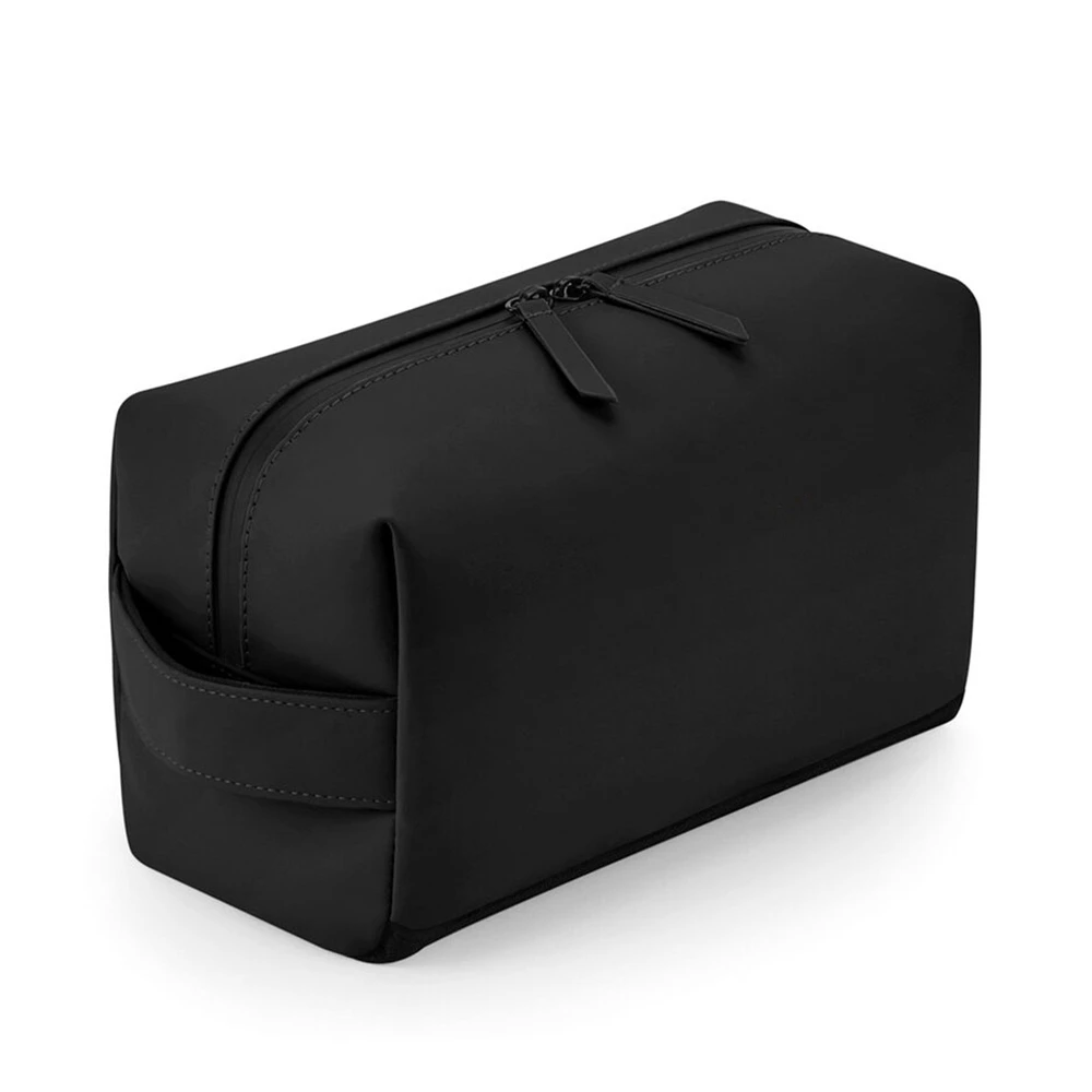 printed leather makeup waterproof bag custom logo cosmetic pouch for wholesales