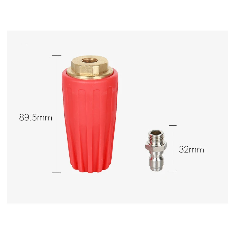 SPS 5000 PSI 1/4 дюйма быстрое подключение мощная мойка высокого давления красные вращающиеся