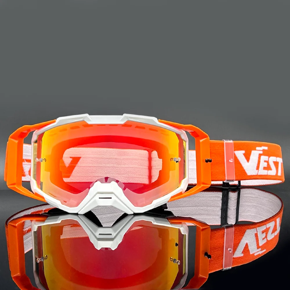 Get Sample With Your Logo Motorcycle Goggles UV400 Protection Anti Scratch Wholesale ATV MX Dirt Bike Motocross Goggles