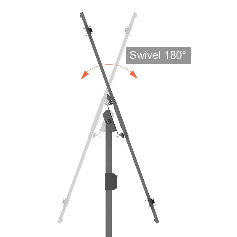 Extra long extension LED LCD Sliding TV Wall Mount Bracket With Super Long Extension Arm