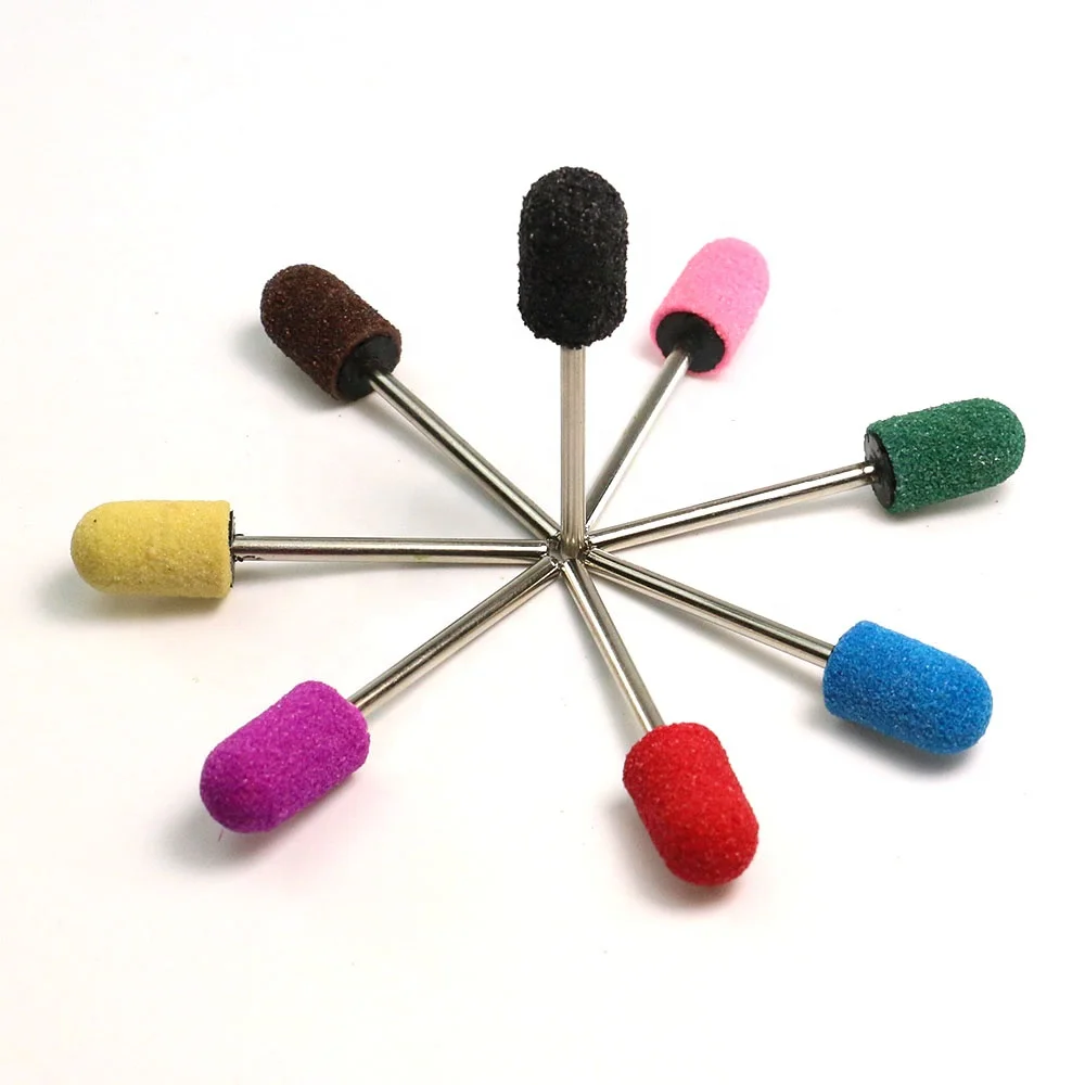 Bview Tool Nail Drill Grinding Bit Files Callus Remover Podiatry Abrasive Pedicure Sanding Bands Caps