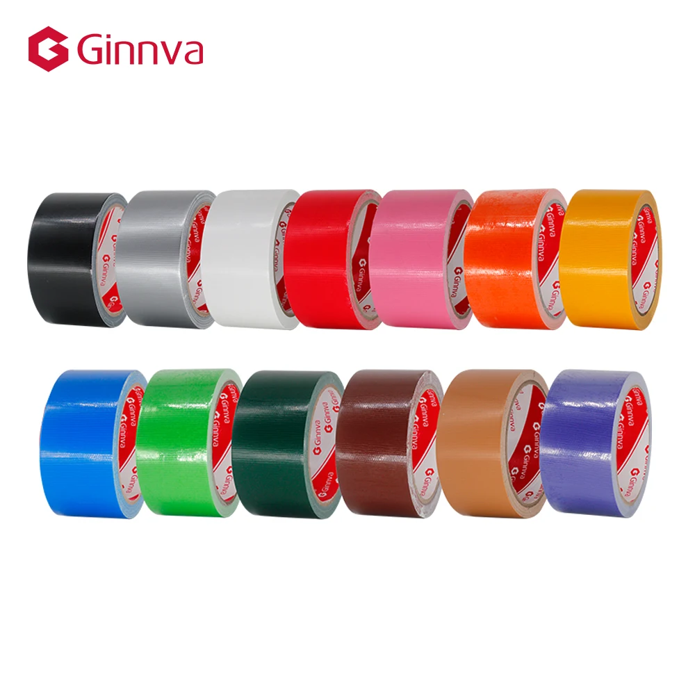 High Quality Adhesive Duct Tape PE Material Single-Sided Hot Melt Pressure Sensitive for Carton Sealing Carpet Fixing