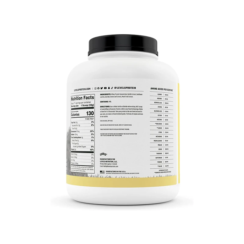 Wholesale Nutrition Muscle Building Healthcare Supplement Whey Protein Powder