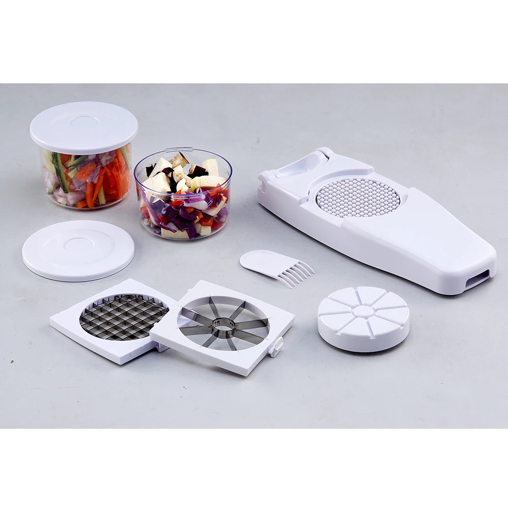 Kitchen Manual multifunctional vegetable chopper crusher and dicer