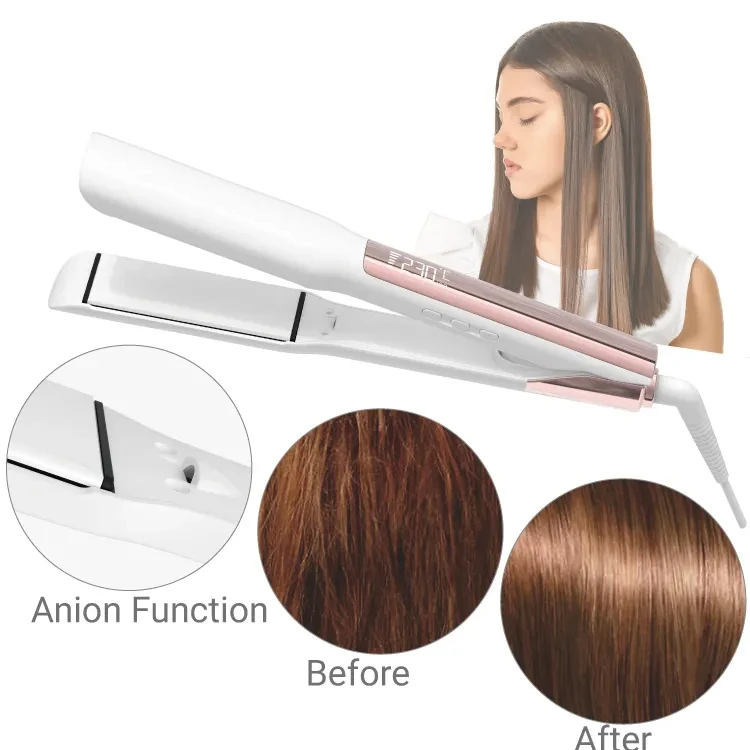 Keratin Hair  Straightener Professional planchas de cabello 230C 450F Degree Nano Titanium Ionc Ceramic Flat Irons