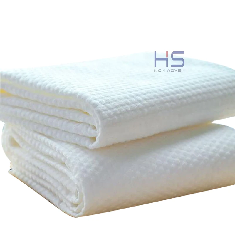 100% cotton disposable nonwoven bath towel disposable hair towel