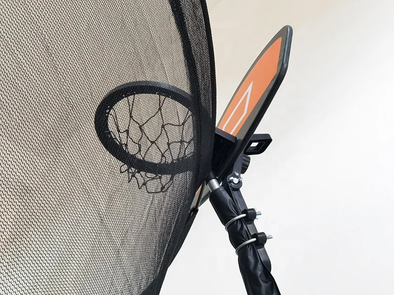 Funjump Fiber Rod  Trampolin with Ladder Outdoor Kid Jumping Play Trampoline Tent for Sale