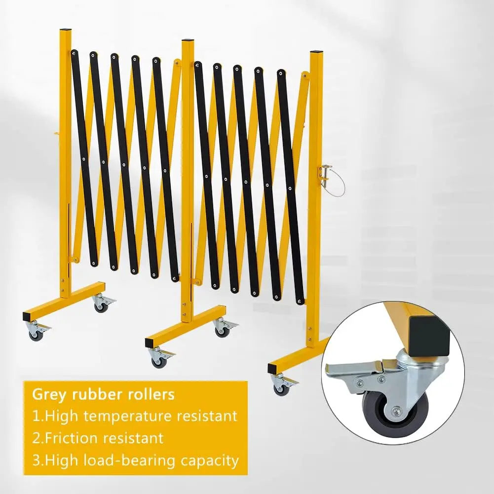 factory wholesale gate door crowd control portable  safety traffic barrier metal retractable fence