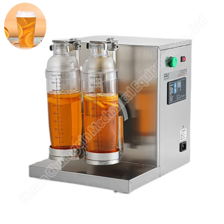 High Quality Stainless Steel Commercial Milkshake Making Bubble Tea Machine Automatic Drink Shaking Mixer