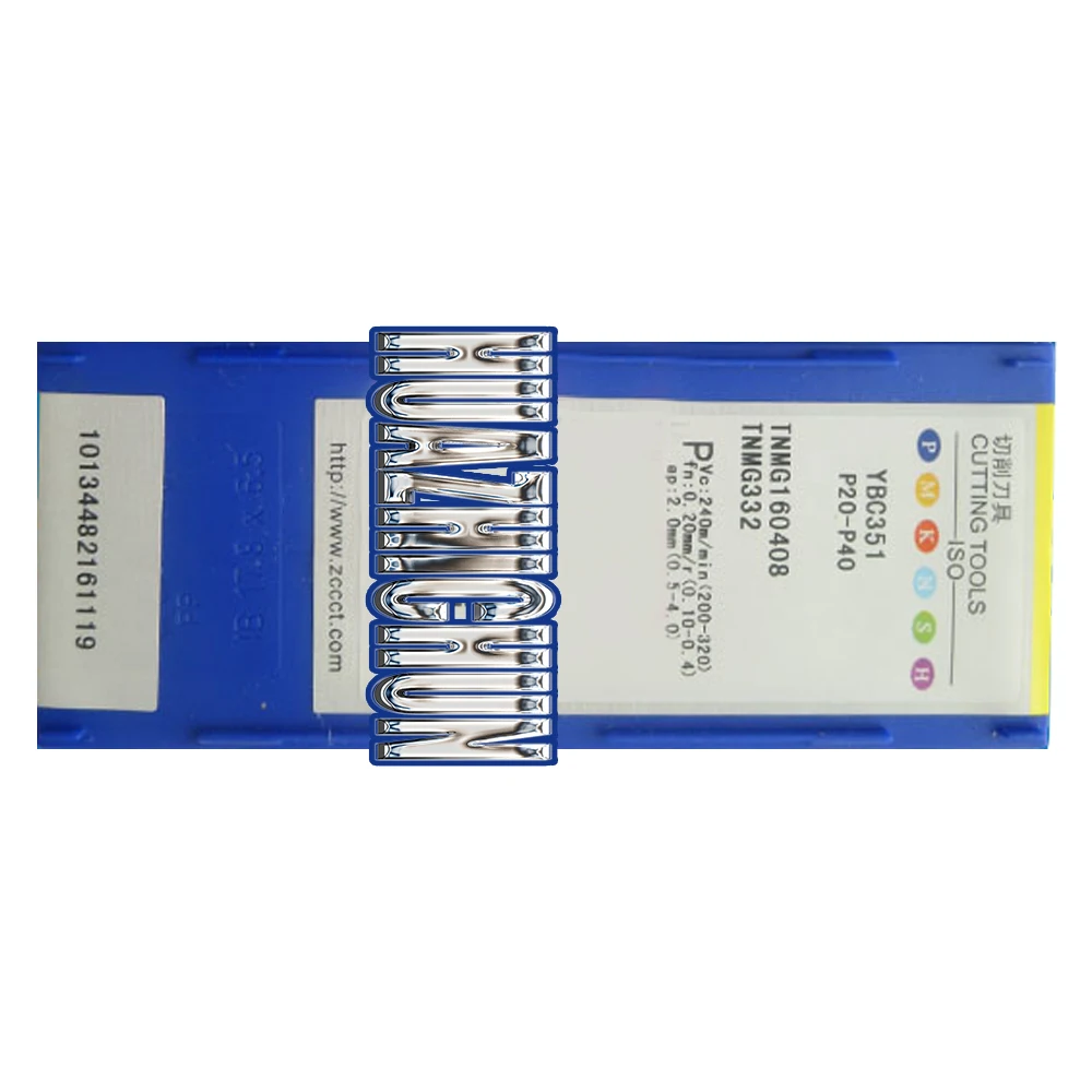 HUAZHICHUN YBC351 TNMG160408 Original Carbide Stainless Steel Blades For External Turning Tools