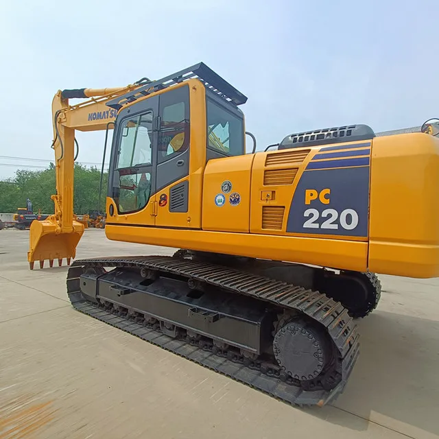 Хит продаж Подержанные экскаваторы Komatsu оригинальное производство PC220-8 22 тонны гидравлические Гусеничные