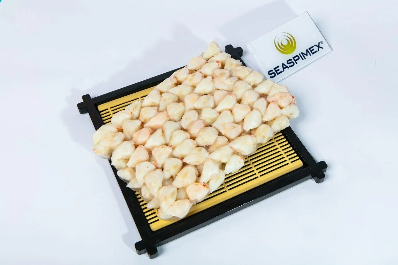 
FROZEN RED PORTUNUS HAANII CRAB MEAT PRODUCT WITH SHELF LIFE 18 MONTHS AND NATURAL TASTE 