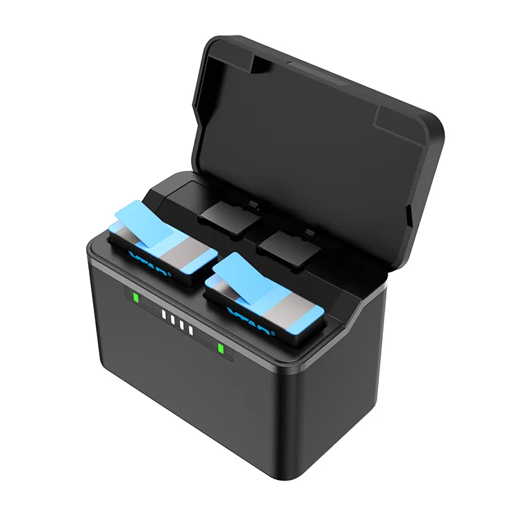XTAR GP2 meet indoor outdoor Charging GoPro Hero 5 6 7 8 9 10 battery charger for action camera