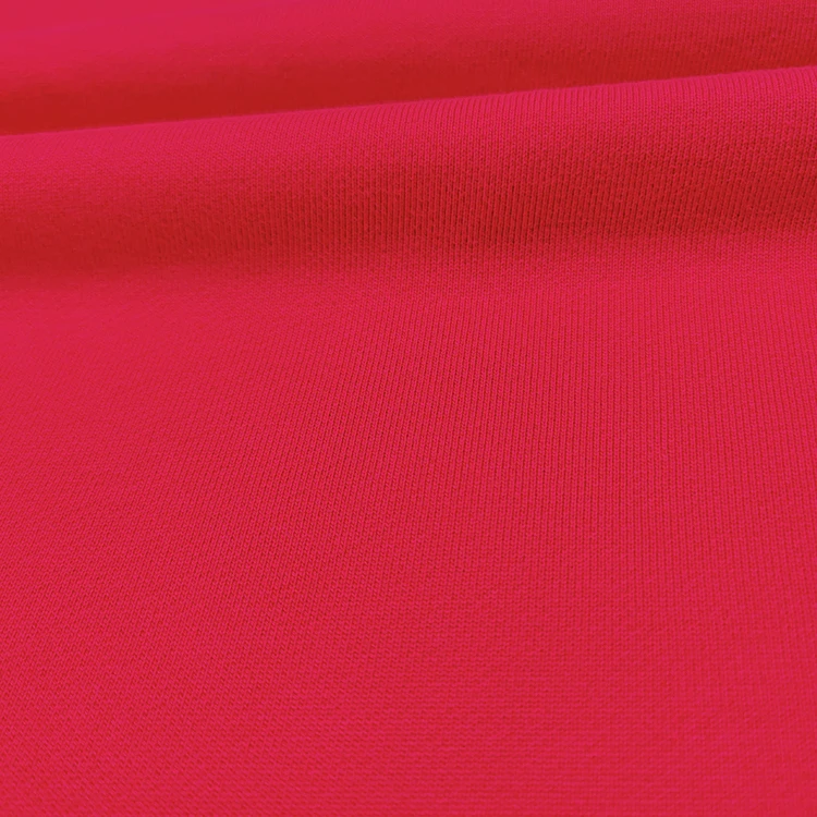 Factory Wholesale Knitted Terry Cloth Fabric , Solid 100% Cotton Fleece Material Terry Fabric For Hoodies/