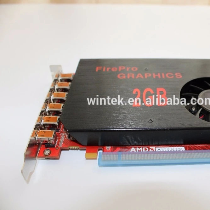 Видеокарта Radeon HD7750 2 ГБ GDDR5 PCIE3.0 6x с мини-дисплеем мультиэкранная