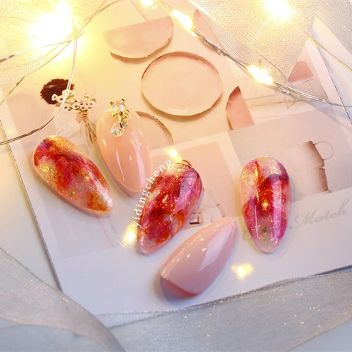 Верхнее покрытие для ногтей Yizhishang phantom, УФ-лак для ногтей