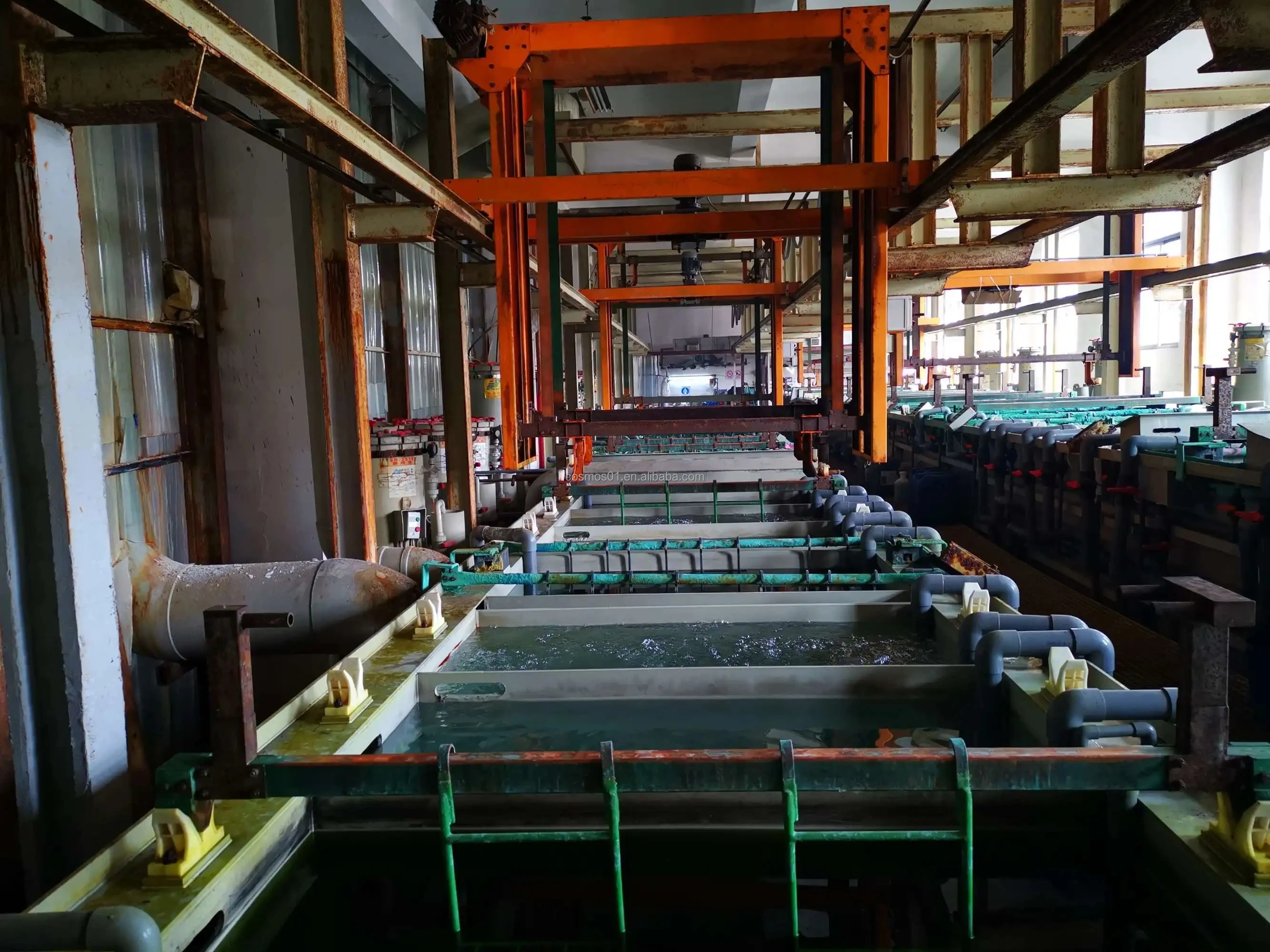 Aluminium Anodizing Plant Spray Paint Equipment Coating Production Line Automatic Ceramic Philippines Thailand Indonesia Key PLC