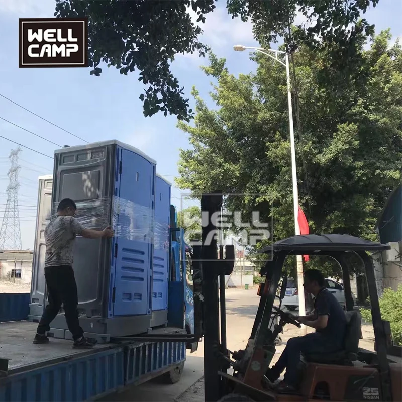 Common Mobile Toilet HDPE Luxury Toilet Temporary Prefab Portable Bathroom