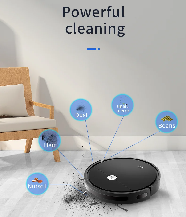 Floor Cleaning Robot Sweeping Smart Robotic Vacuum Cleaner Wet and Dry robot vacuum cleaner
