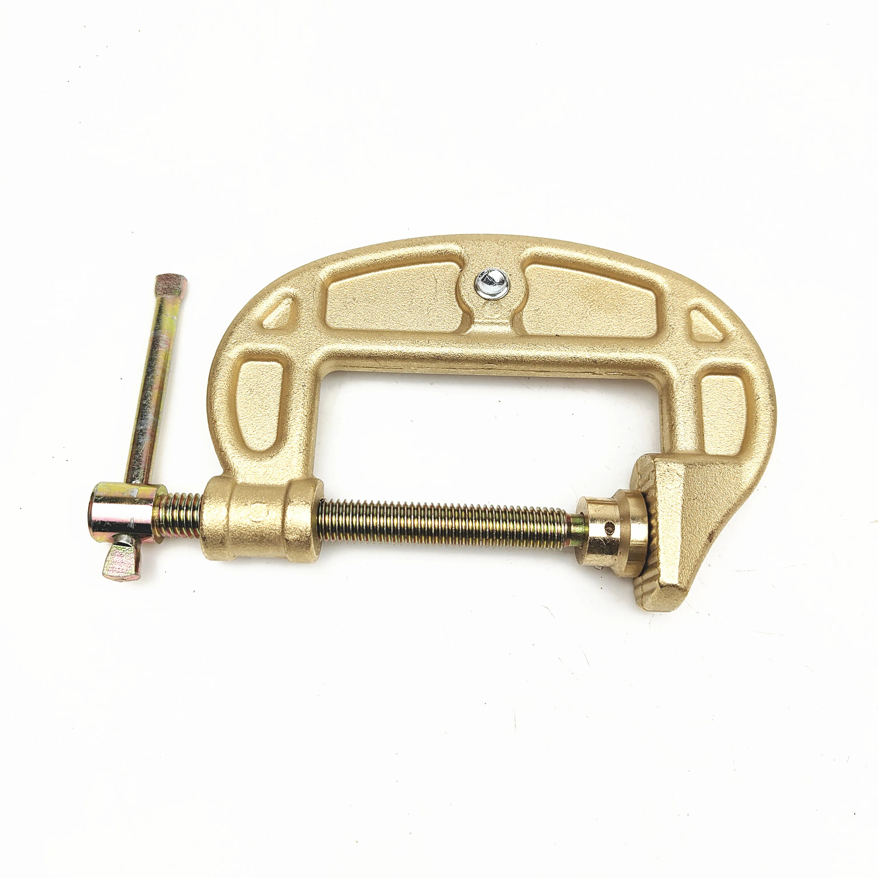 Welding Spare Parts G Type Clamp  Ground Welding Earth Clamp With Rubber Handle