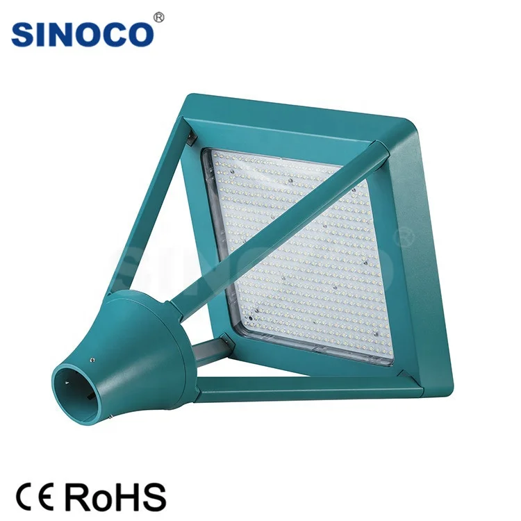 Sinoco ENEC TUV CB CE LM79 LM80 IP66 30W 40W 60W 100W LED Garden Lights Aluminum AC Warm White Cold White Emittance ROHS