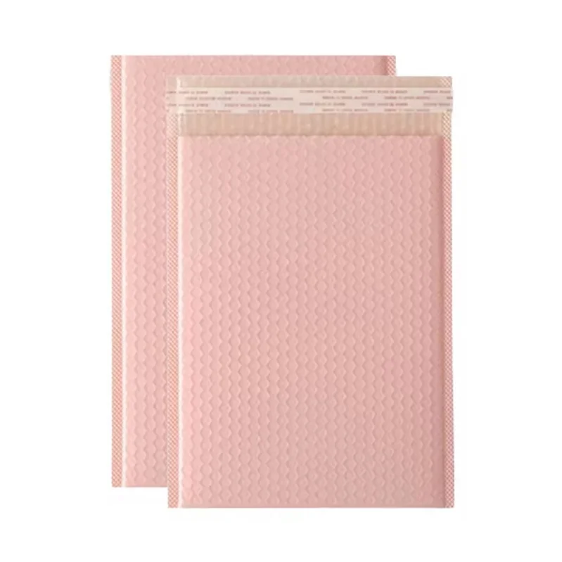65*50+5cm  Factory outlet Poly  nude pink  Wrap Padded Mailing Bag   Bubble Envelop