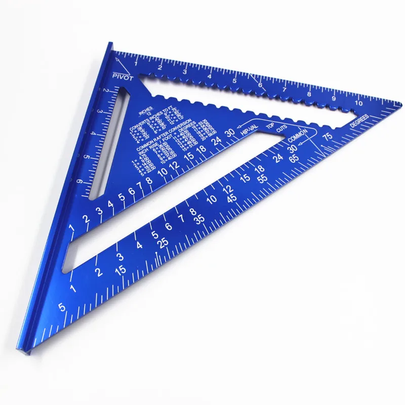 Carpentry Wood Working 12 inch Metric Speed Square