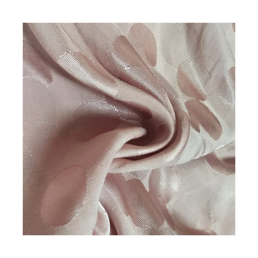 New style comfortable Stretch Jacquard Woven Warp Tropical Bengaline Poly Rayon Spandex Fabric for skirt