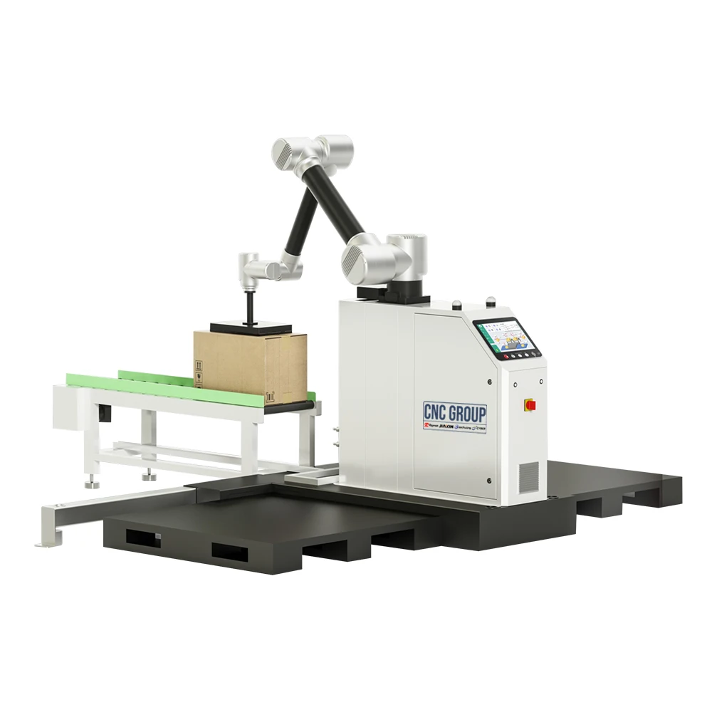 New Factory Supply Carton Bottle Bag Palletizing Robot Palletizer Machine System with Core Engine Component