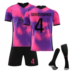 Customized Breathable Short-Sleeved Football Jerseys Suit Men Game Training Soccer Tracksuit