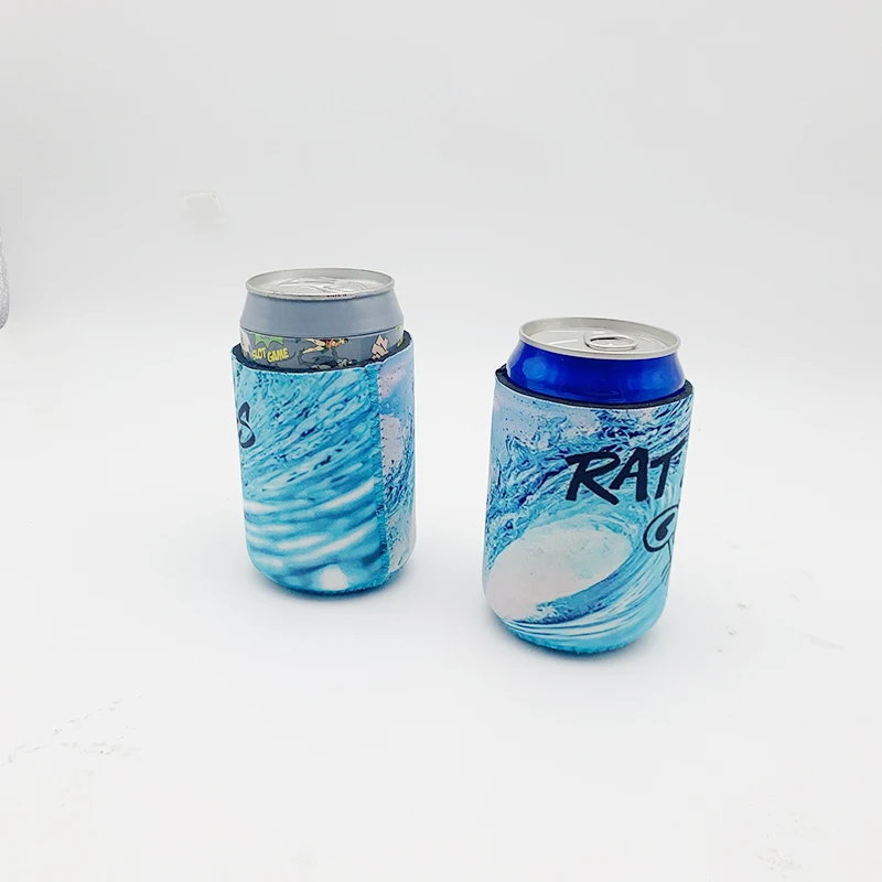 
Promotional wholesale neoprene can cooler stubby holder hot selling custom logo design factory direct beer cooler 