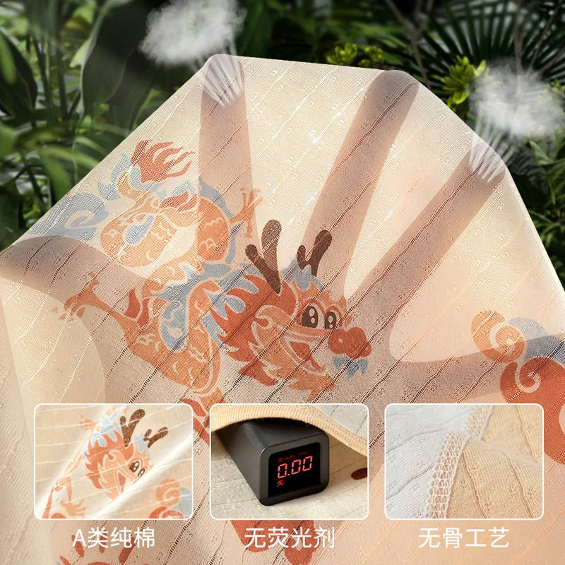 15/17/21 Pieces Newborn Clothes Baby Gift Auspicious Ruilong Pure Cotton Set 0-3 Months Summer Kids Suit Unisex Without Box