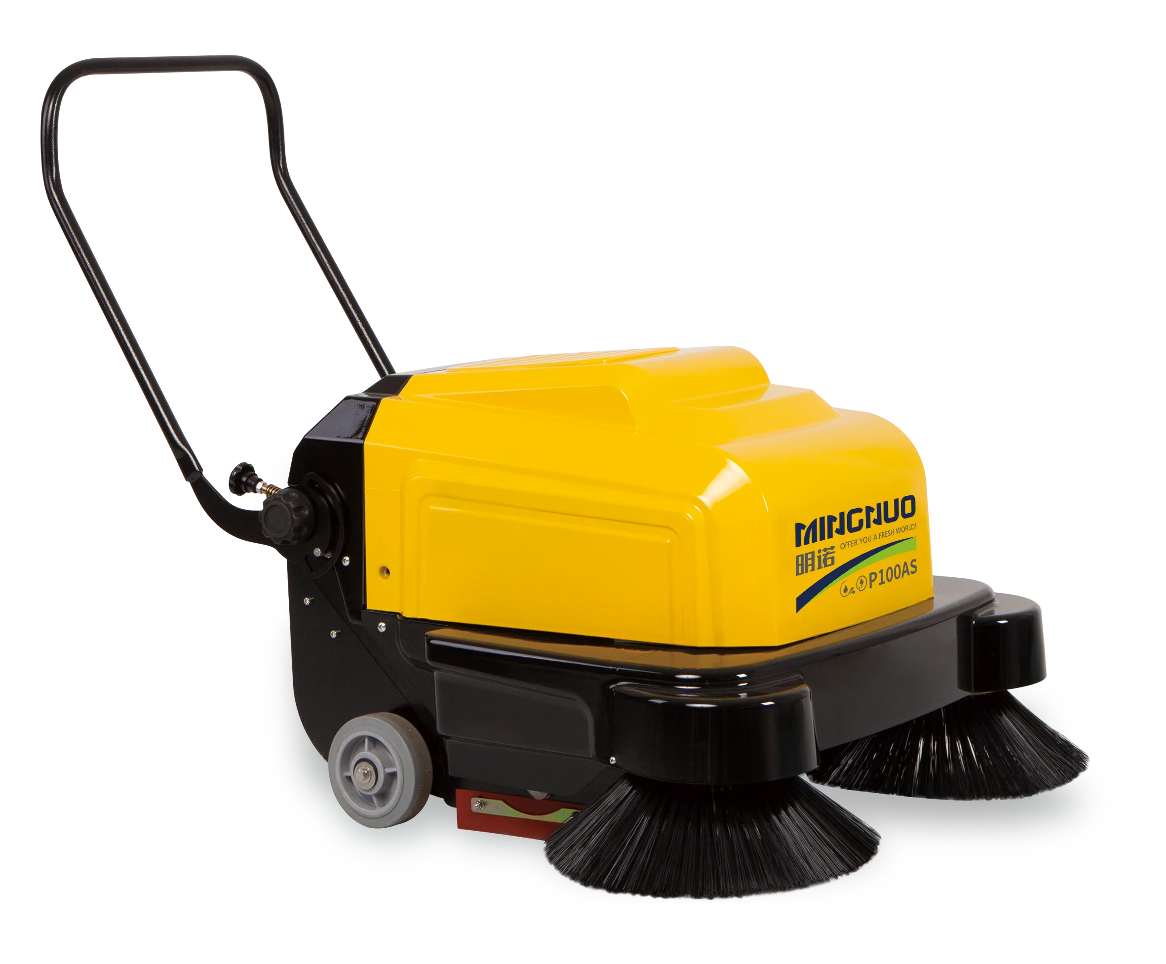 MN-P100AS Industrial Manual Floor Cleaner Hand Push Floor Sweeper Vacuum Street Sweeper