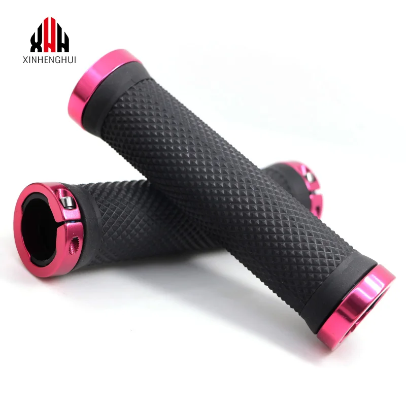 
XH-G159BL manufacturer sale bike accessories bicycle good price anti-skid lock-on handle grips for bicycles 