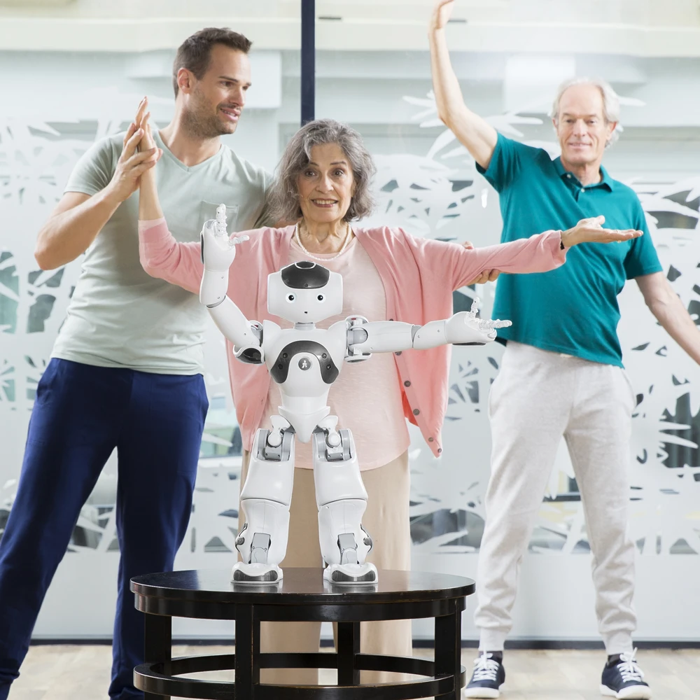 Программная робототехника Обучающие интеллектуальные роботы для STEM K12 и In-Deepth AI обучение обучению маленький робот с гуманоидными