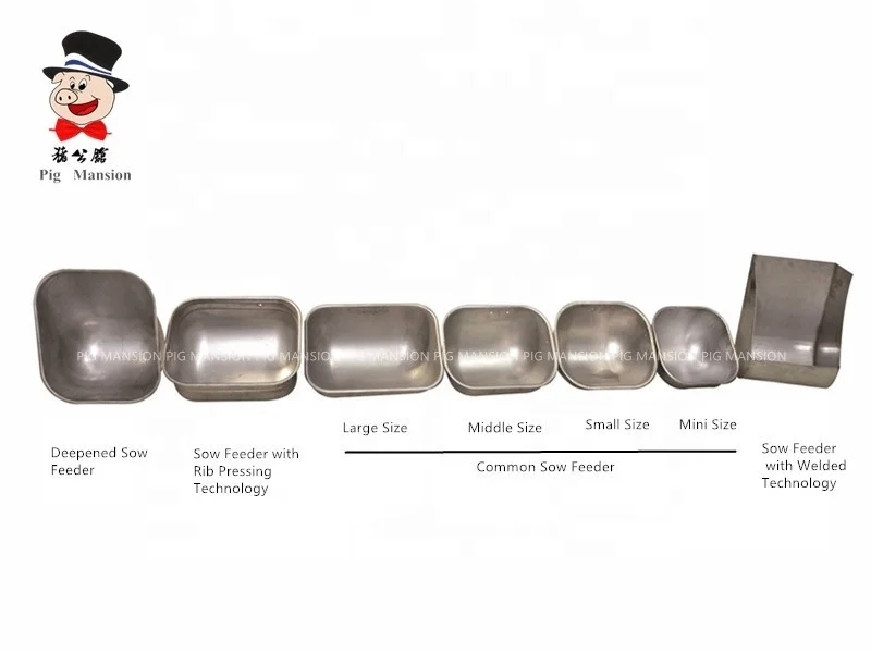 Кормушка для свиней из нержавеющей стали новый дизайн оборудование свиноводства