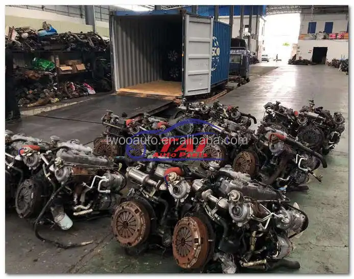 Second Hand JX493 4JB1 4JB1-T 2.8L 64KW Diesel Engine For Isuzu NKR, JMC Truck, Truck Parts Accessories