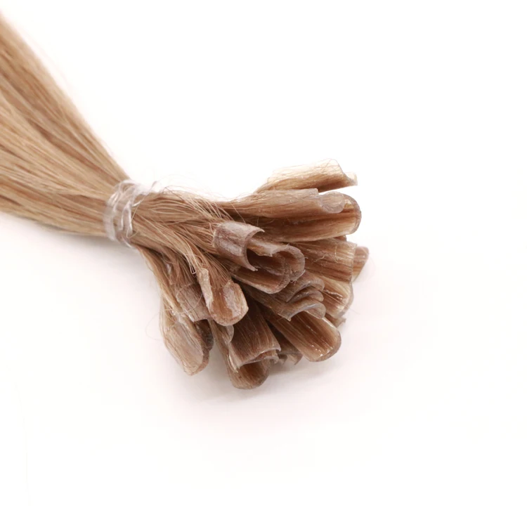 virgin human hair u tip hair extensions pre-bonded hair