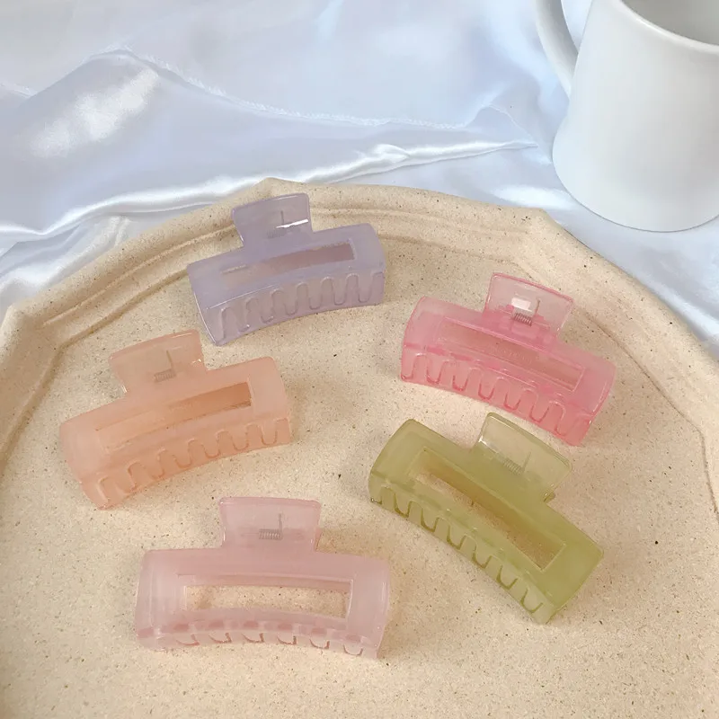  Acrylic Wholesale Hair Claw Clip Large Women Accessories