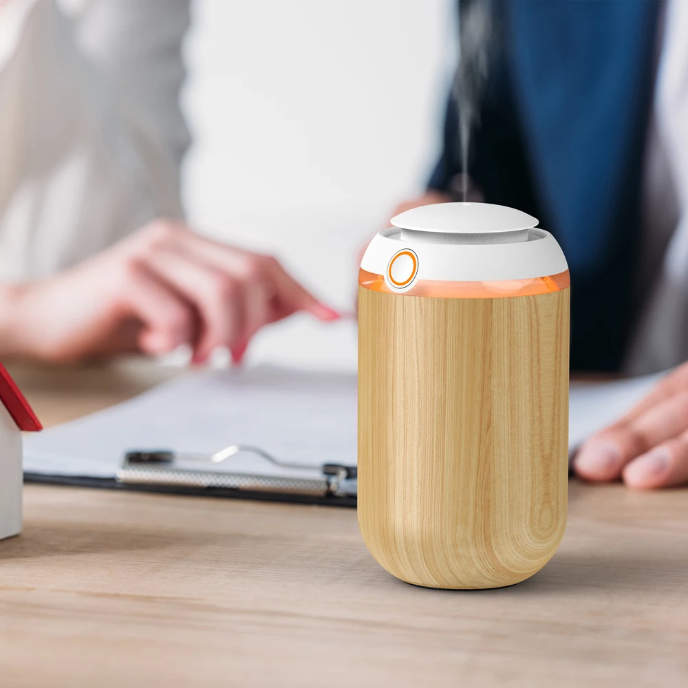 Super Luxury Waterless Diffuser Cordless Car Essential Oil Diffuser Auto Start -stop Car Air Fresher USB Car Diffuser