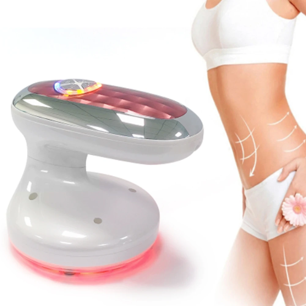 Professional Arm Waist Belly Leg Vibration Body Massage RF Body Weight Loss Fat Reduction 3 in 1 Red Led Light Therapy Equipment