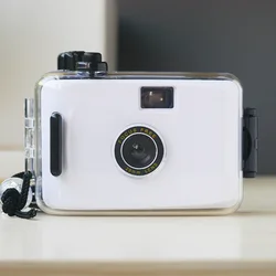 Customizable waterproof non-disposable 35 mm film camera