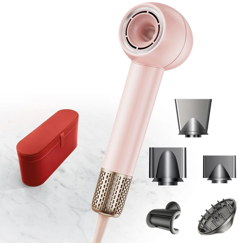 Electric Super Ionic Hair Drier Professional dy high speed hair dryer high speed air dryer Secadora De Cabello Hot Brush Styler