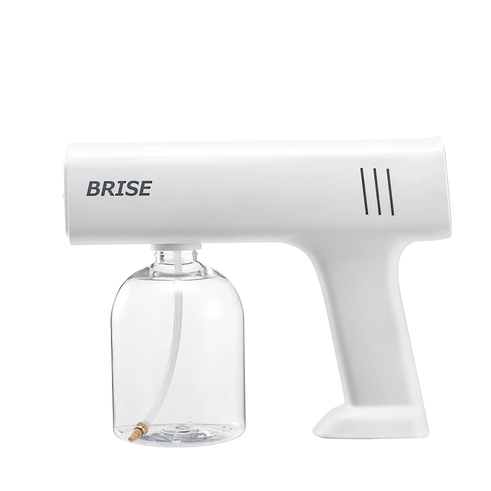 
Electric Fogger Machine Cordless Disinfection Fogger Machine Nano Spray Sanitizing Gun Blue Light Trigger Sterilize Disinfecting 