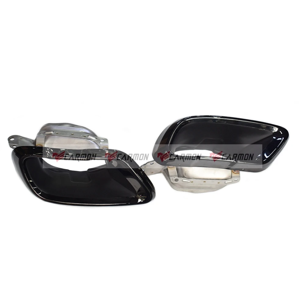 OEM Style MP Stainless Steel Square Exhaust Muffler Pipe Car Tail Tips For BMW X5 G05 X6 G06 X7 G07