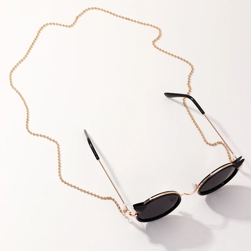 Simple And Versatile Metal Chain Hanging Neck Glasses Women Mens Eyewear Accessories Eyeglass