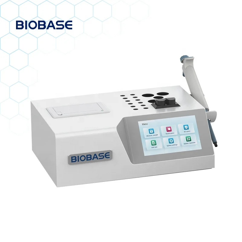 BIOBASE China Blood Coagulation Analyzer BK-CA02 provide measurement of blood platelet levels in a fast and simple process